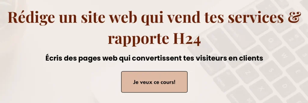 Cours de rédaction web Cours de rédaction web