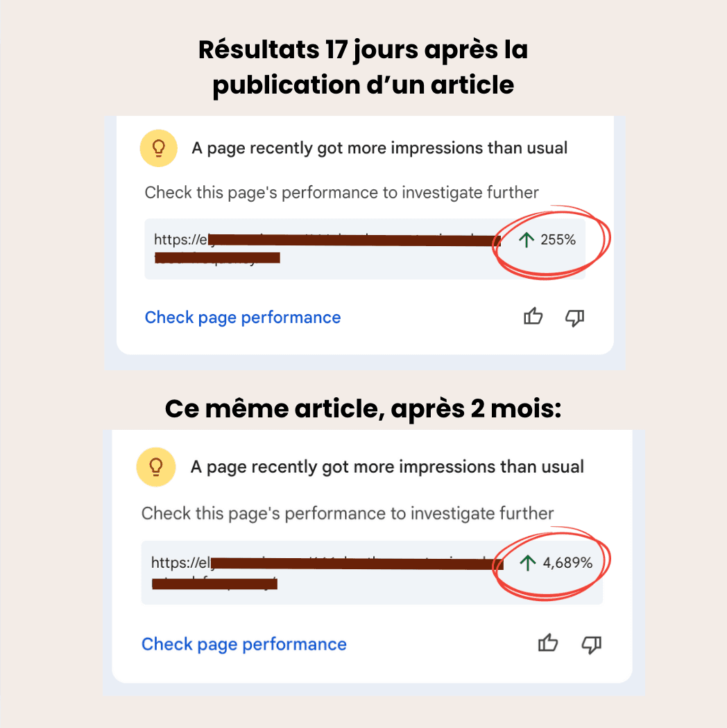 Résultats article de blog Résultats article de blog