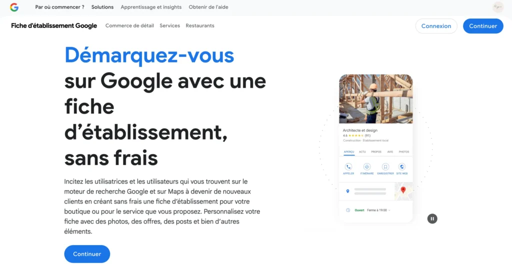 Créer ta fiche Google Business Profile Créer ta fiche Google Business Profile