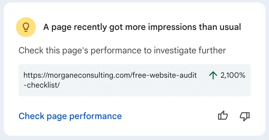 Résultats optimisation SEO