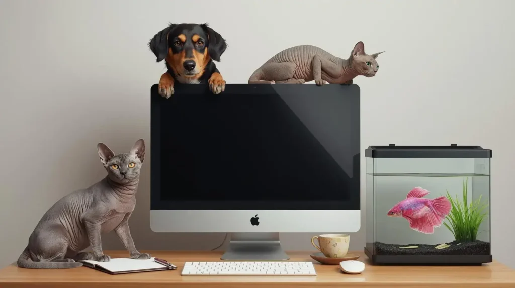 Marketing vétérinaire soins préventifs, image IA