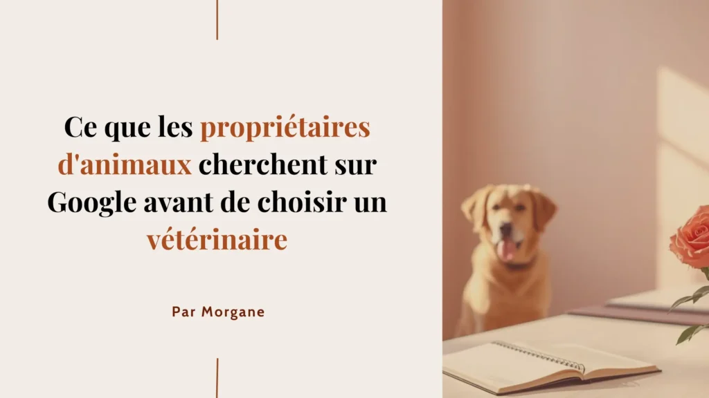 Ce que les propriétaires d'animaux cherchent vraiment sur Google avant de choisir un vétérinaire Ce que les propriétaires d'animaux cherchent vraiment sur Google avant de choisir un vétérinaire